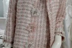 Tailleur Tweed rose-1