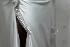 Robe Soie blanche